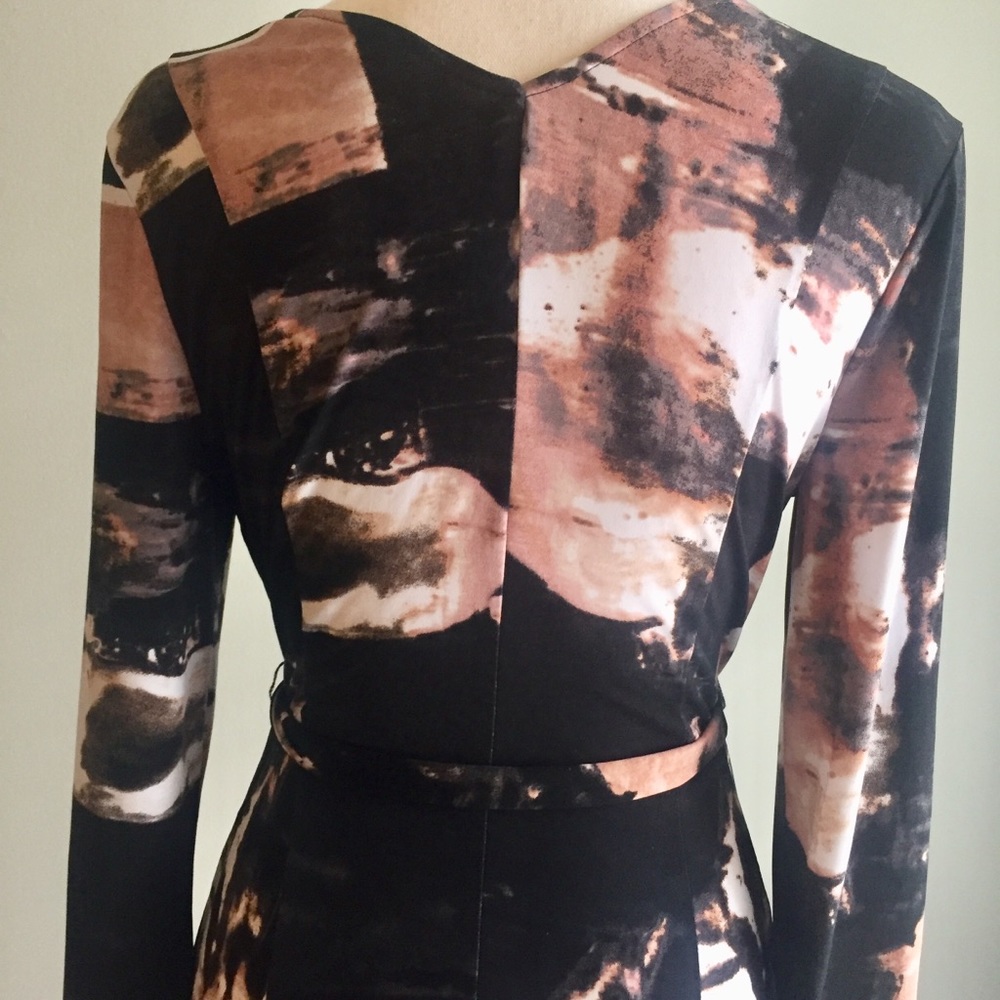 Vera Wang Simply Vera, beaded mock wrap dress - Picture 5 of 7